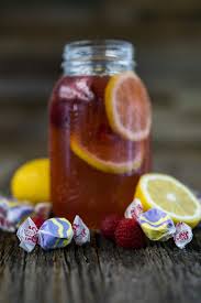 Taffy Town Raspberry Lemonade 2.5 Pound Bag Individually Wrapped Bulk